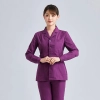 Fashion high qulaity Peter Pan Collar women nurse work suit two-piece suits uniform Color Color 12