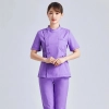 Fashion high qulaity Peter Pan Collar women nurse work suit two-piece suits uniform Color Color 13