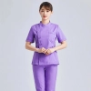 Fashion high qulaity Peter Pan Collar women nurse work suit two-piece suits uniform