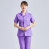 Fashion high qulaity Peter Pan Collar women nurse work suit two-piece suits uniform Color Color 17