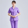 Fashion high qulaity Peter Pan Collar women nurse work suit two-piece suits uniform