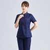 Fashion high qulaity Peter Pan Collar women nurse work suit two-piece suits uniform