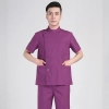 Fashion high qulaity Peter Pan Collar women nurse work suit two-piece suits uniform Color Color 25