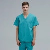 high quality male nurse man doctor scrub suit jacket pant Color Color 18