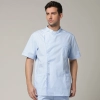 right side opening male dentist long sleeve uniform jacket doctor jacket