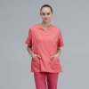 good quality hospital v collar pollover women nurse scrubs suit uniform workwear Color Color 4