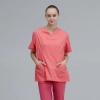 good quality hospital v collar pollover women nurse scrubs suit uniform workwear