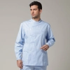 long sleeve male nurse doctor dentist jacket work uniofrm
