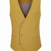 Europe design Peak lepal suits for women men business work suits uniform Color men ginger vest