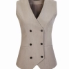 Europe design Peak lepal suits for women men business work suits uniform Color men khaki vest