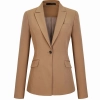 2025 Europe fashion Peak lepal suits for women men business work suits uniform Color women brown blazer