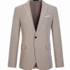 2022 Europe fashion Peak lepal suits for women men business work suits uniform Color men khaki blazer