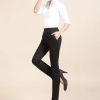 2023 autumn fashion cotton women pencil pant trousers Color Black