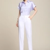 casual loose women pant Tencel fabric summer pant