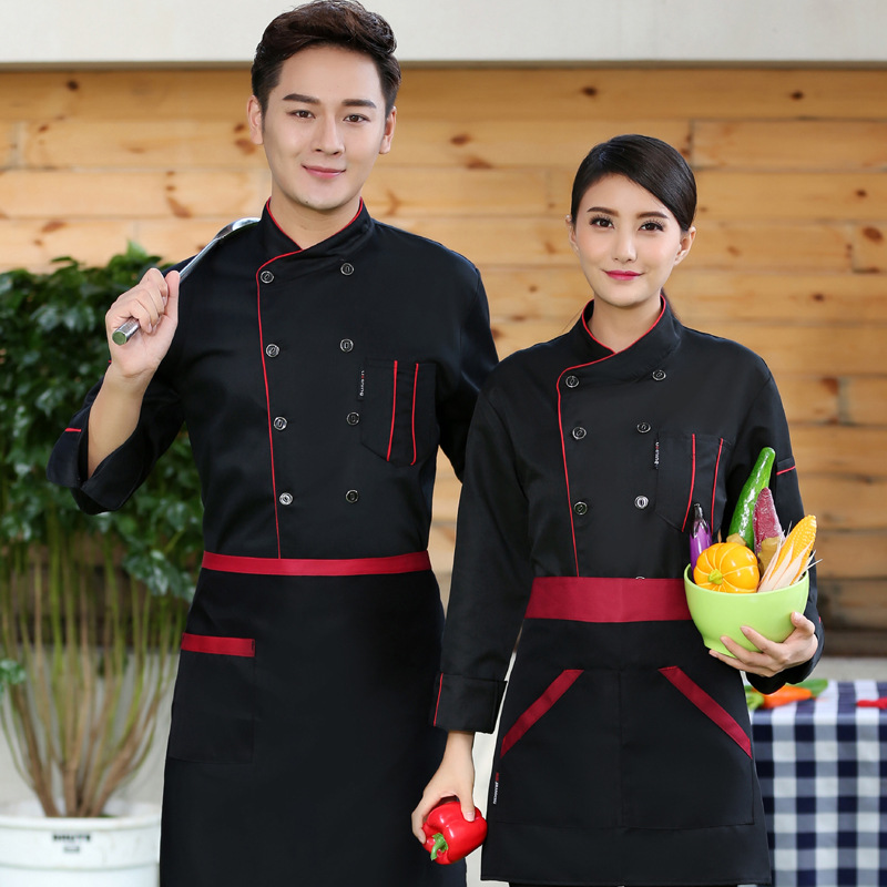professional eating store chef uniform coat for men and women