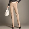 Korea fashion cotton female pant work trousers pencil pant Color Khaki