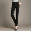 Korea fashion cotton female pant work trousers pencil pant Color Black