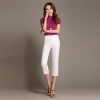 summer design women office work wearing pant capri pant 7/10 length