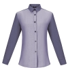 grey patchwork waiter waitress shirt jacket uniform Color Grey