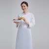 candy color bread store dessert shop women jacket chef uniform Color White