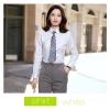 2023 easy care oblique texture business office work shirt for women and men