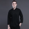 autumn bread store baker jacket chef coat working uniform Color Black