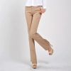 2020 office lady work pant straight leg pant women trousers Color Brown
