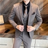 2022   Europe fashion business men suits good fabric free shipping Color Color 2