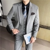 2022   Europe fashion business men suits good fabric free shipping Color Color 3
