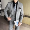 2025   Europe fashion business men suits good fabric free shipping