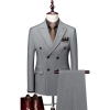 2025   Europe fashion business men suits good fabric free shipping