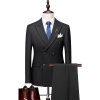 2025   Europe fashion business men suits good fabric free shipping