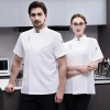 summer thin chef jacket for women and men