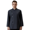 professional design side opening kitchen restaurant chef coat workwear
