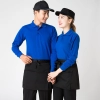 solid color men women work uniform tshirt team unform workwear