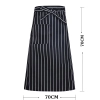 high quality cheap knee length chef apron cook apron 70x70cm