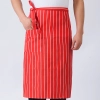 high quality cheap knee length chef apron cook apron 70x70cm