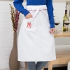 high quality cheap knee length chef apron cook apron 70x70cm