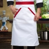 high quality cheap knee length chef apron cook apron 70x70cm