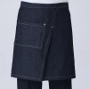 Europe high quality denim waiter apron short apron