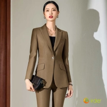 new European American fashion high-end women pant suits blazer pant