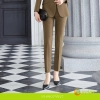 new European American fashion high-end women pant suits blazer pant Color khaki pant