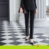 elegant beauty korea lady work suits reception uniform office pant suits Color black pant