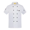 Europe style bread store baker jacket chef blouse