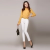 2023 spring comfortable good fabric women pant trouser Color White