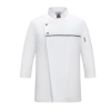 fashion two buttons side open cake stroe barkery uniform coat