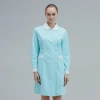 long sleeve fashion peter pan collar hospital nurse coat uniform