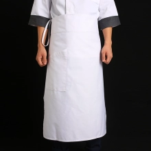 high quality knee length chef apron kitchen work apron