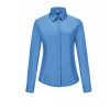 Europe design bamboo fiber fabric solid color long sleeve men shirt women business shirt Color Color 26