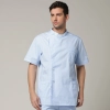 high quality europe handsome men doctor nurse coat jacket